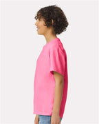 Gildan 2000B, Youth Ultra Cotton T-shirt, Safety Pink