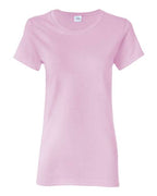 Gildan 5000L, Women's Heavy Cotton T-shirt, Light Pink