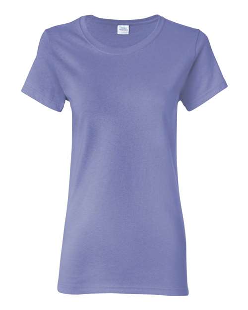 Gildan 5000L, Women's Heavy Cotton T-shirt, Violet