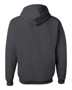JERZEES 996MR, 393 Unisex Nublend Hooded Sweatshirt, Charcoal Grey