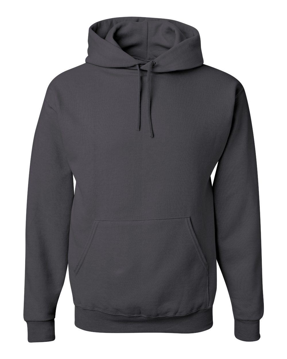 JERZEES 996MR, 393 Unisex Nublend Hooded Sweatshirt, Charcoal Grey