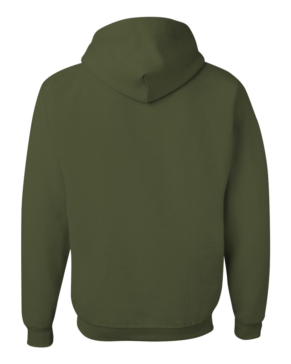 JERZEES 996MR, 393 Unisex Nublend Hooded Sweatshirt, Military Green