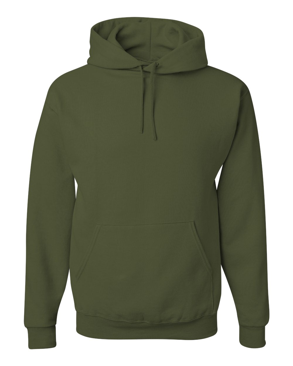 JERZEES 996MR, 393 Unisex Nublend Hooded Sweatshirt, Military Green