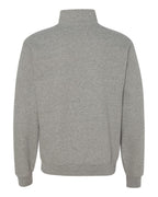 JERZEES 995MR, 2708 Unisex Nublend Cadet Collar Quarter-zip Sweatshirt, Oxford