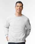 Gildan 12000, Unisex Dryblend Crewneck Sweatshirt, Ash