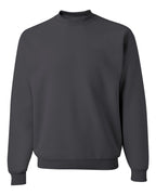 JERZEES 562MR, 371 Unisex Nublend Crewneck Sweatshirt, Charcoal Grey