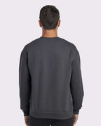 JERZEES 562MR, 371 Unisex Nublend Crewneck Sweatshirt, Charcoal Grey