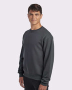 JERZEES 562MR, 371 Unisex Nublend Crewneck Sweatshirt, Charcoal Grey