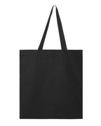 Q-Tees Q800, Promotional Tote, Black