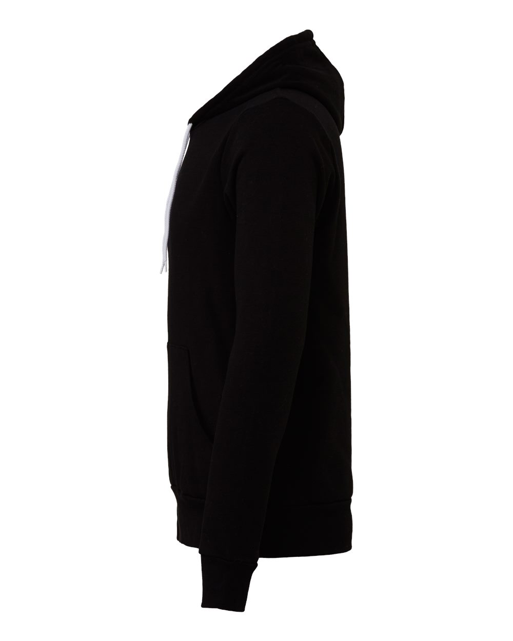 BELLA + CANVAS 3719, Fleece - Premium - Hood, Black