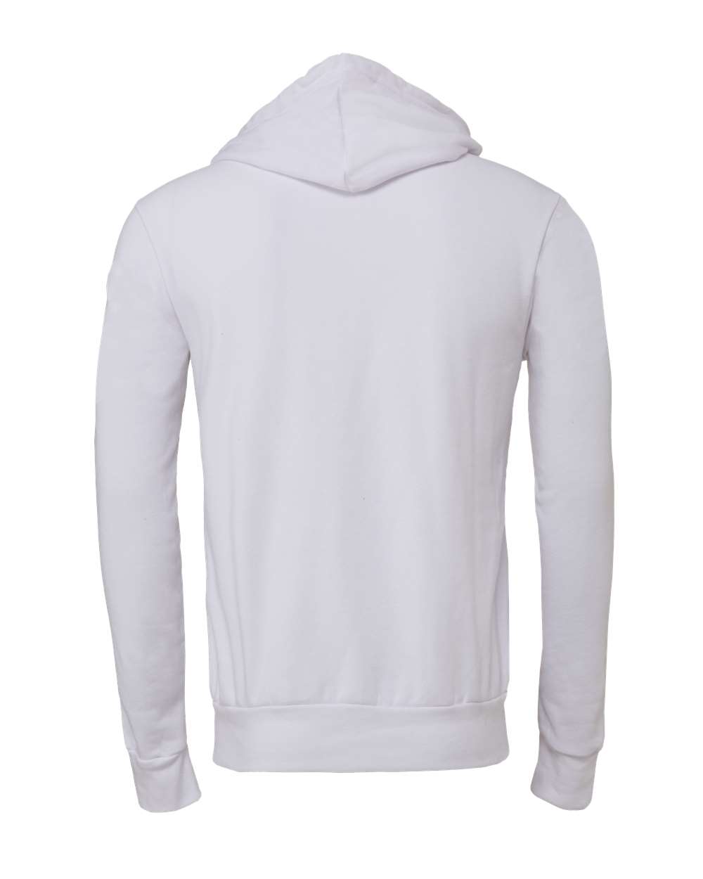 BELLA + CANVAS 3719, Fleece - Premium - Hood, White