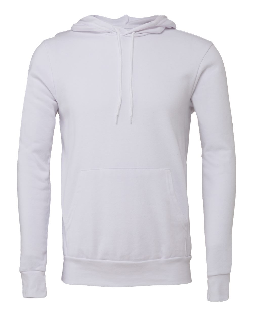BELLA + CANVAS 3719, Fleece - Premium - Hood, White