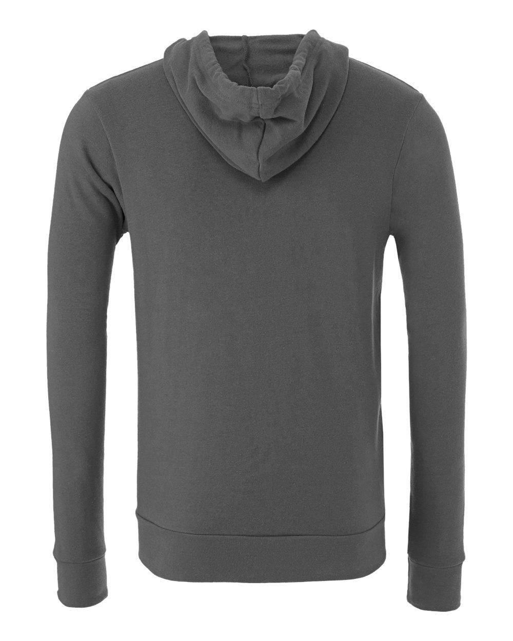 BELLA + CANVAS 3739, Fleece - Premium - Hood, Asphalt