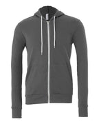 BELLA + CANVAS 3739, Fleece - Premium - Hood, Asphalt
