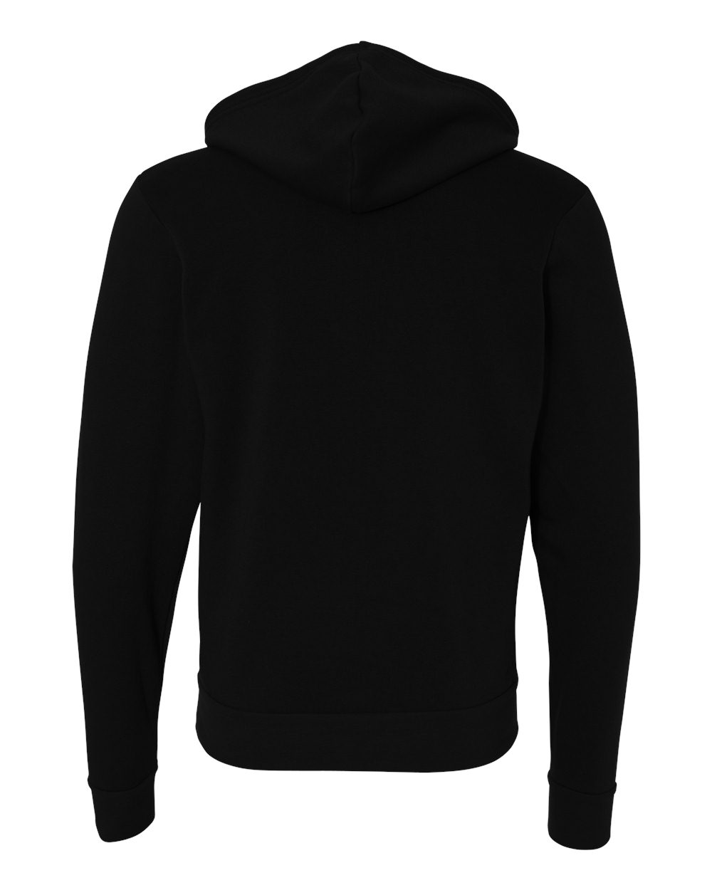 BELLA + CANVAS 3739, Fleece - Premium - Hood, Black