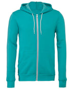 BELLA + CANVAS 3739, Fleece - Premium - Hood, Teal