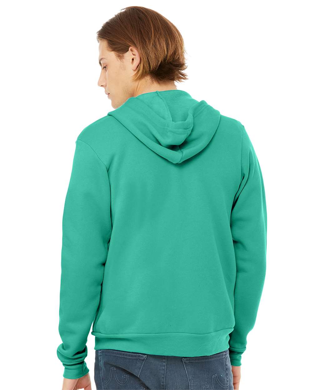 BELLA + CANVAS 3739, Fleece - Premium - Hood, Teal