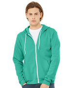 BELLA + CANVAS 3739, Fleece - Premium - Hood, Teal