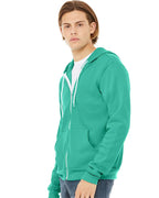 BELLA + CANVAS 3739, Fleece - Premium - Hood, Teal