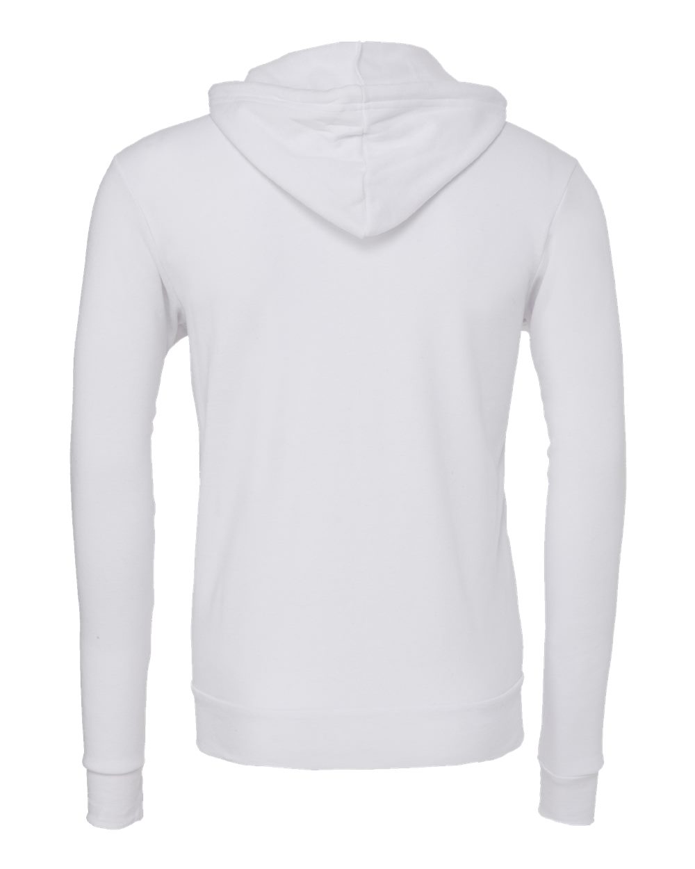 BELLA + CANVAS 3739, Fleece - Premium - Hood, White