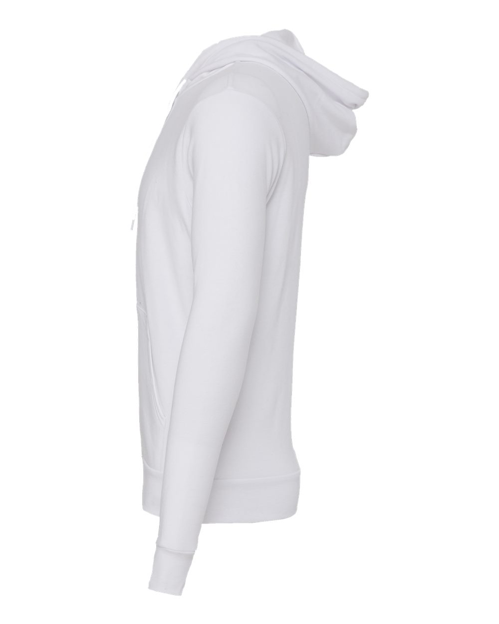 BELLA + CANVAS 3739, Fleece - Premium - Hood, White