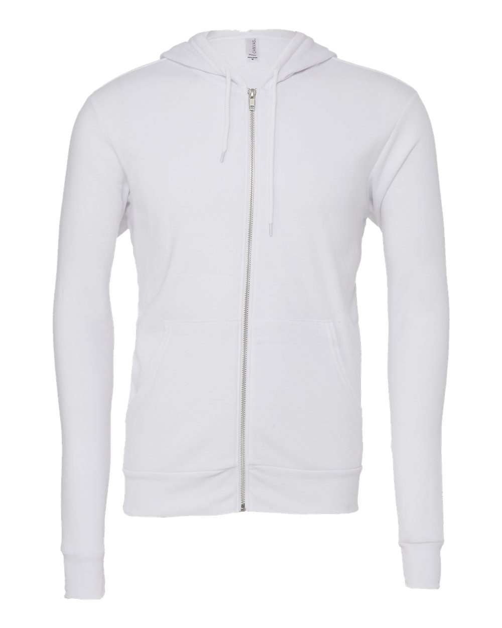 BELLA + CANVAS 3739, Fleece - Premium - Hood, White
