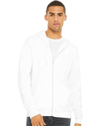 BELLA + CANVAS 3739, Fleece - Premium - Hood, White
