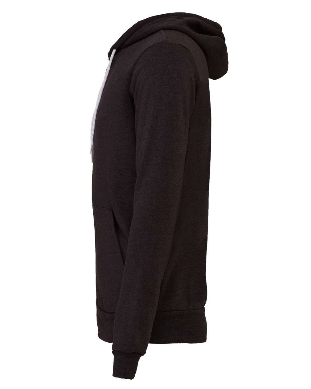BELLA + CANVAS 3739, Fleece - Premium - Hood, Dark Grey Heather