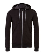 BELLA + CANVAS 3739, Fleece - Premium - Hood, Dark Grey Heather