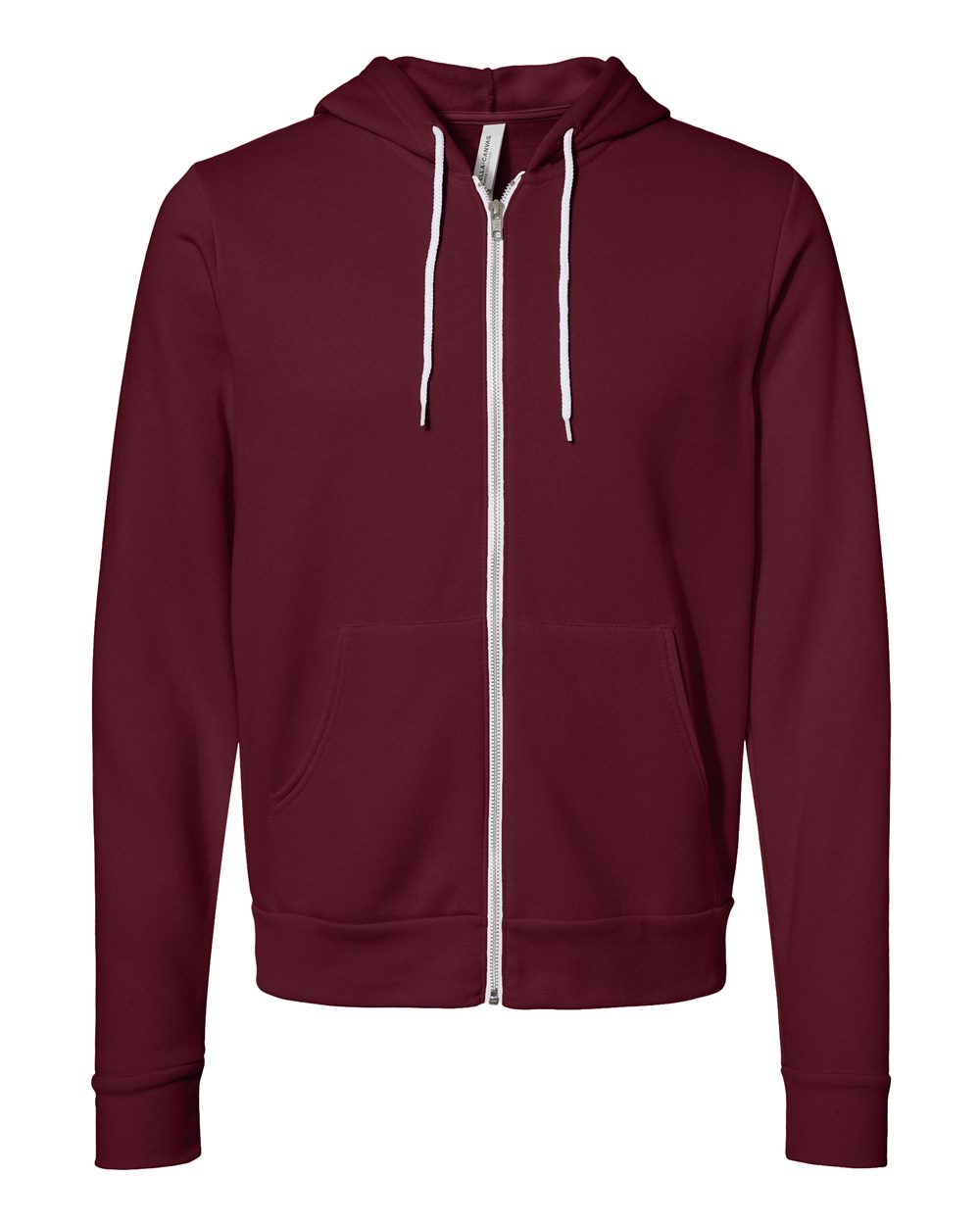 BELLA + CANVAS 3739, Fleece - Premium - Hood, Maroon
