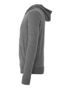 BELLA + CANVAS 3739, Fleece - Premium - Hood, Deep Heather