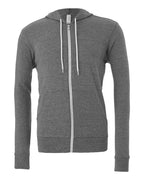 BELLA + CANVAS 3739, Fleece - Premium - Hood, Deep Heather