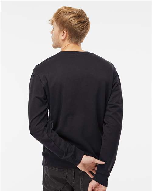 Independent Trading Co. SS3000, Unisex Midweight Crewneck Sweatshirt, Black