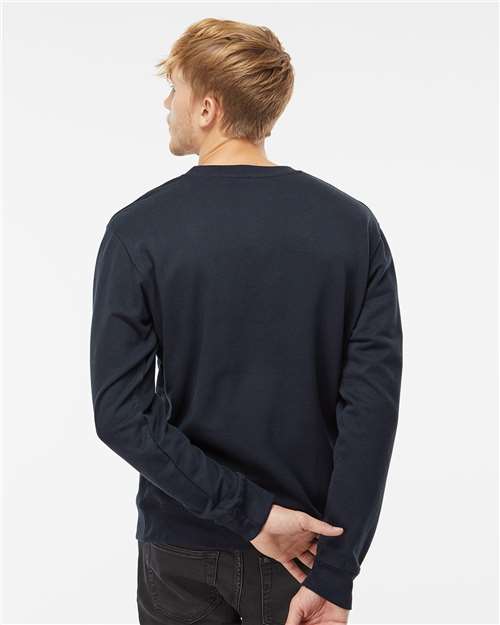 Independent Trading Co. SS3000, Unisex Midweight Crewneck Sweatshirt, Classic Navy
