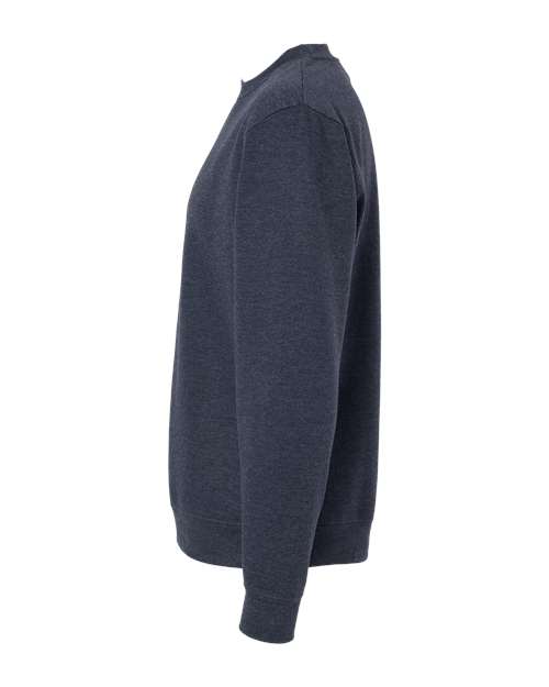 Independent Trading Co. SS3000, Unisex Midweight Crewneck Sweatshirt, Classic Navy Heather