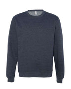 Independent Trading Co. SS3000, Unisex Midweight Crewneck Sweatshirt, Classic Navy Heather