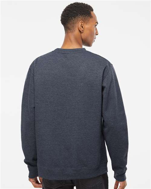 Independent Trading Co. SS3000, Unisex Midweight Crewneck Sweatshirt, Classic Navy Heather