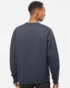 Independent Trading Co. SS3000, Unisex Midweight Crewneck Sweatshirt, Classic Navy Heather