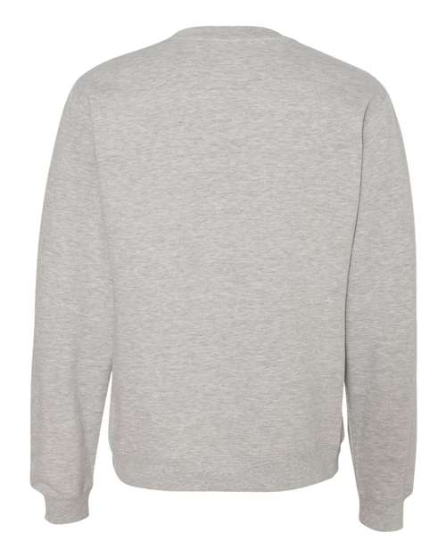 Independent Trading Co. SS3000, Unisex Midweight Crewneck Sweatshirt, Grey Heather
