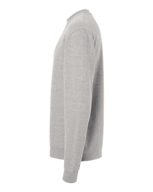 Independent Trading Co. SS3000, Unisex Midweight Crewneck Sweatshirt, Grey Heather