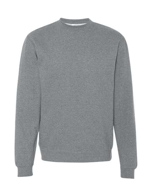Independent Trading Co. SS3000, Unisex Midweight Crewneck Sweatshirt, Gunmetal Heather