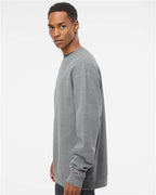 Independent Trading Co. SS3000, Unisex Midweight Crewneck Sweatshirt, Gunmetal Heather