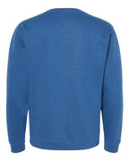 Independent Trading Co. SS3000, Unisex Midweight Crewneck Sweatshirt, Royal Heather