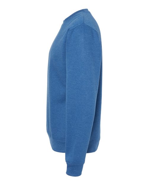 Independent Trading Co. SS3000, Unisex Midweight Crewneck Sweatshirt, Royal Heather