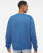 Independent Trading Co. SS3000, Unisex Midweight Crewneck Sweatshirt, Royal Heather