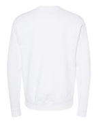 Independent Trading Co. SS3000, Unisex Midweight Crewneck Sweatshirt, White