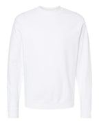Independent Trading Co. SS3000, Unisex Midweight Crewneck Sweatshirt, White