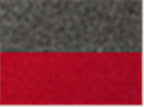 Sportsman SP15, 3015 12" Pom-pom Cuffed Beanie, Dark Heather Grey/ Red