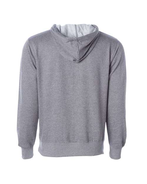 Independent Trading Co. SS4500, Unisex Midweight Hooded Sweatshirt, Gunmetal Heather