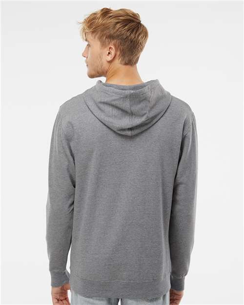 Independent Trading Co. SS4500, Unisex Midweight Hooded Sweatshirt, Gunmetal Heather